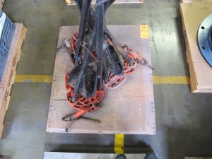 (3) RIDGID TRI-STANDS. LOADING & HANDLING FEE $15-4029